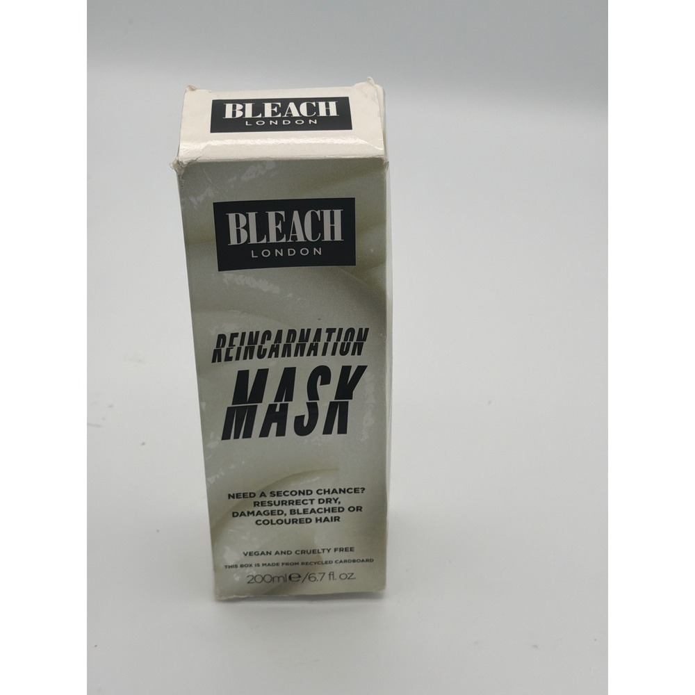 Bleach London Reincarnation Mask 200ml 6.7 fl oz Deep Conditioner Damaged Hair